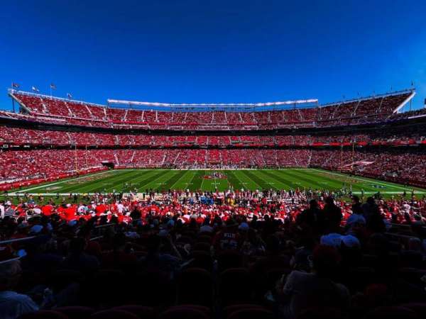 Levi's Stadium, section: C138, row: 35W, seat: 8