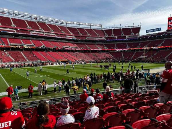 Levi's Stadium, section: 143, row: 12, seat: 11