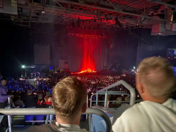 3Arena, Dublin, section: K, row: 38, seat: 95