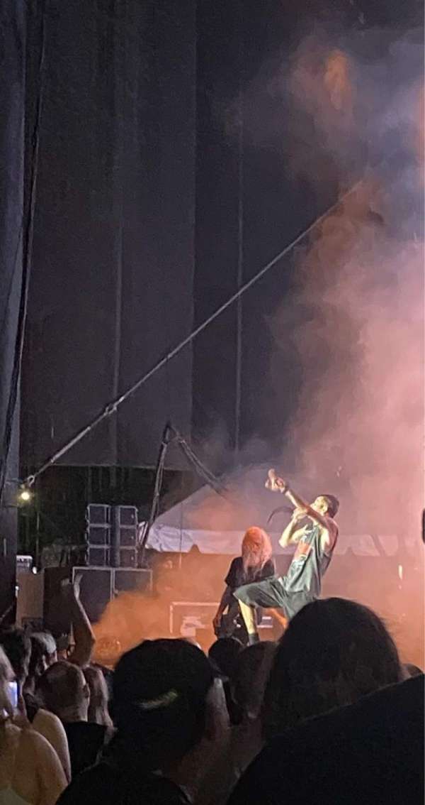 Red Hat Amphitheater, section: 1, row: H, seat: 1