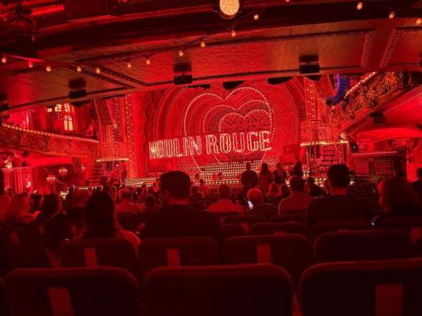Al Hirschfeld Theatre, section: Orchestra R, row: T, seat: 6