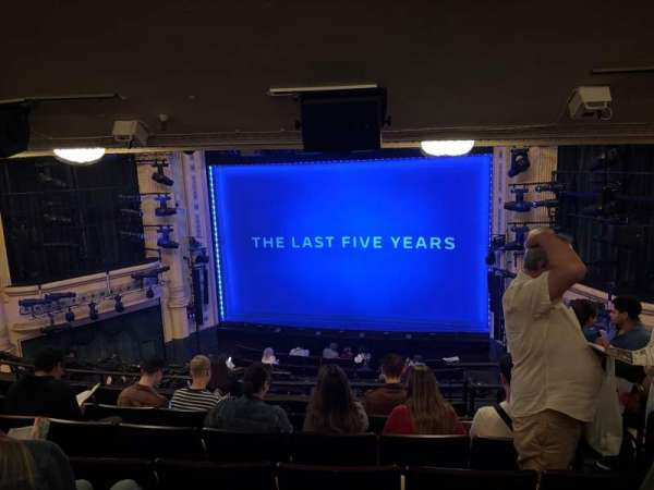 Hudson Theatre, section: Dress Circle C, row: G, seat: 115