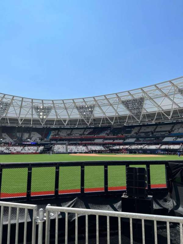 London Stadium, section: 140, row: 10, seat: 149