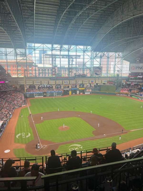 Daikin Park, section: 422, row: 2, seat: 12