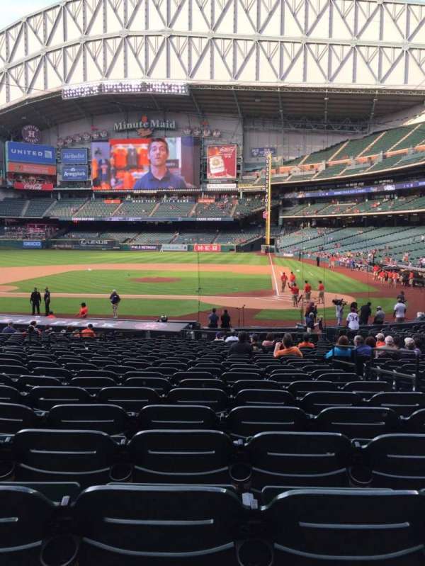 Daikin Park, section: 116, row: 27, seat: 12