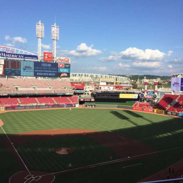Great American Ball Park, section: 426, row: B, seat: 5