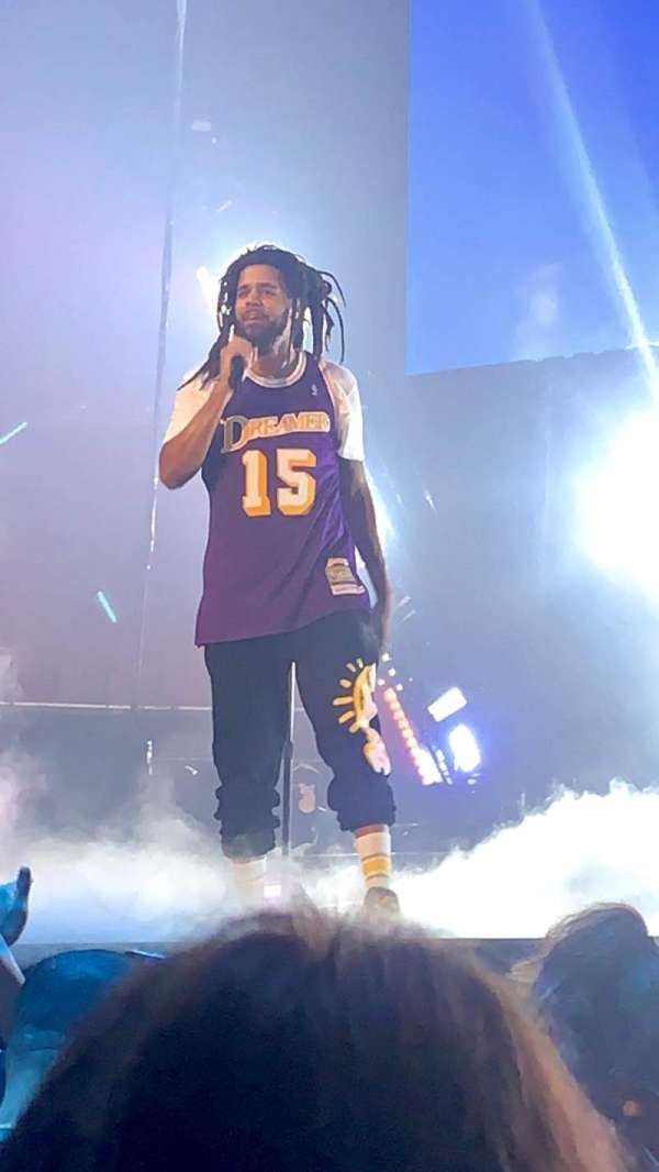 Kia Forum, section: D, row: 4, seat: 2