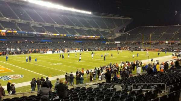 Soldier Field, section: 115, row: 14, seat: 8