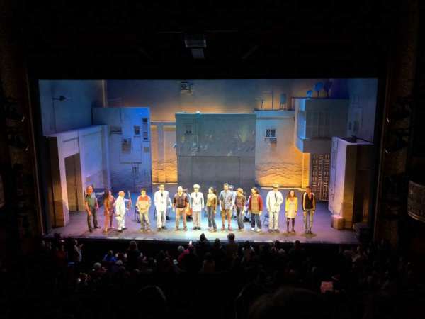 Barrymore Theatre, section: Front Mezzanine C, row: C, seat: 110