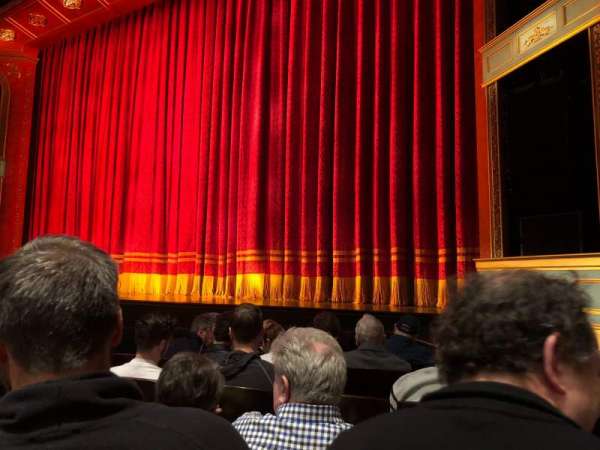 Marquis Theatre, section: Orchestra R, row: F, seat: 10