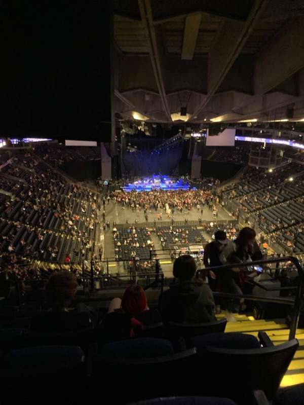 Oakland Arena, section: 210, row: 15, seat: 2