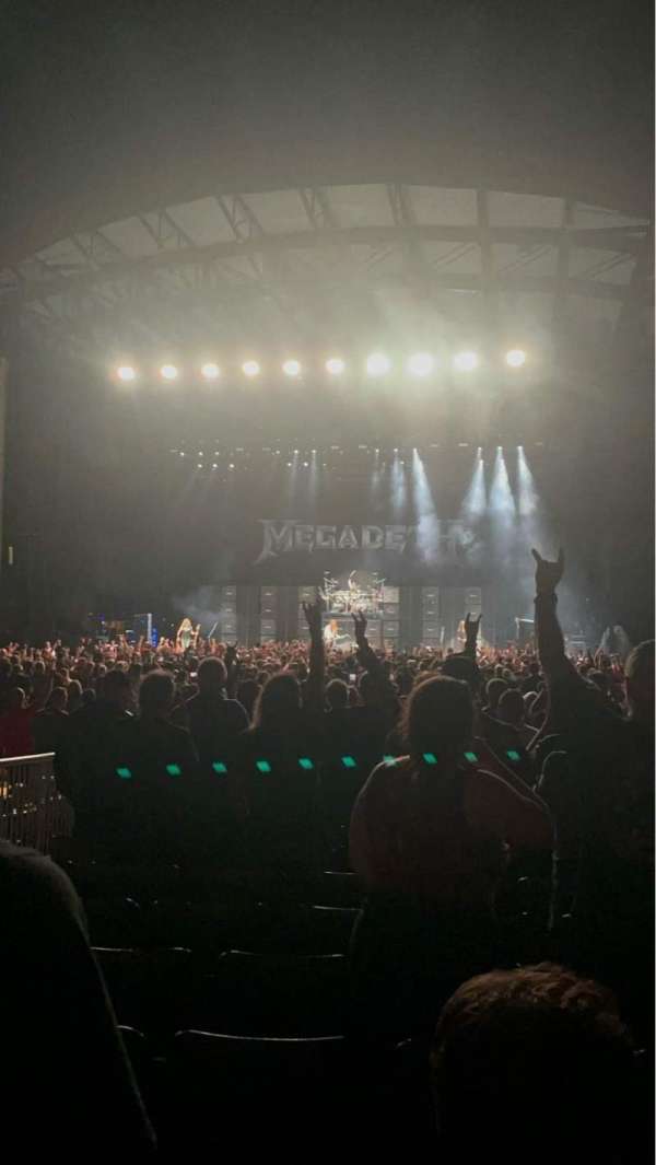 Jones Beach Theater, section: F, row: UU, seat: 3