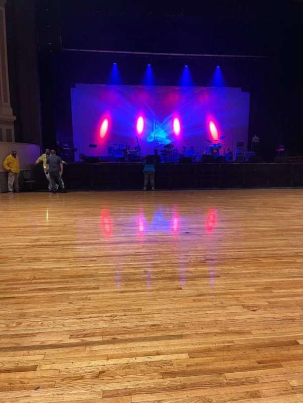 Township Auditorium, section: Orchestra D, row: A, seat: 4