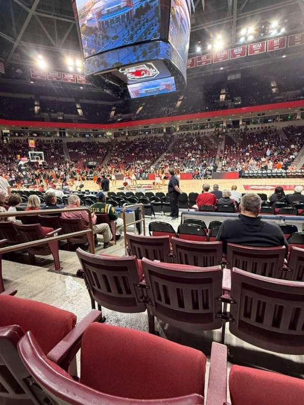 Colonial Life Arena, section: 113, row: 6, seat: 15