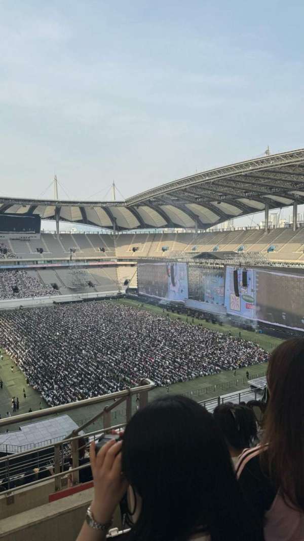 Seoul World Cup Stadium, section: H, row: 54, seat: 19
