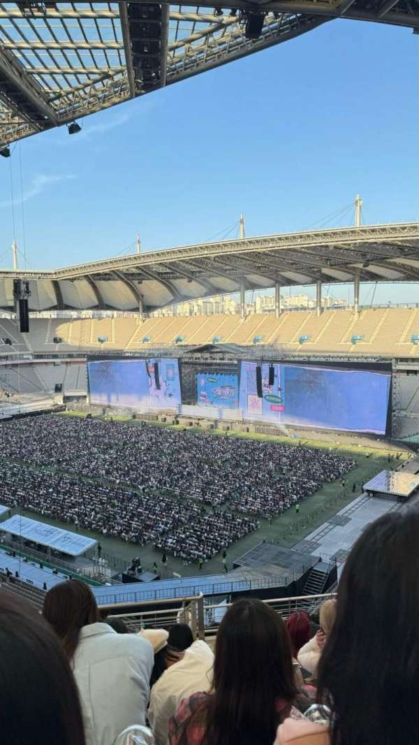 Seoul World Cup Stadium, section: X, row: 58, seat: 18