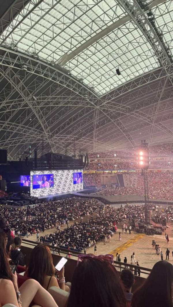 Singapore National Stadium, section: 438, row: D, seat: 46
