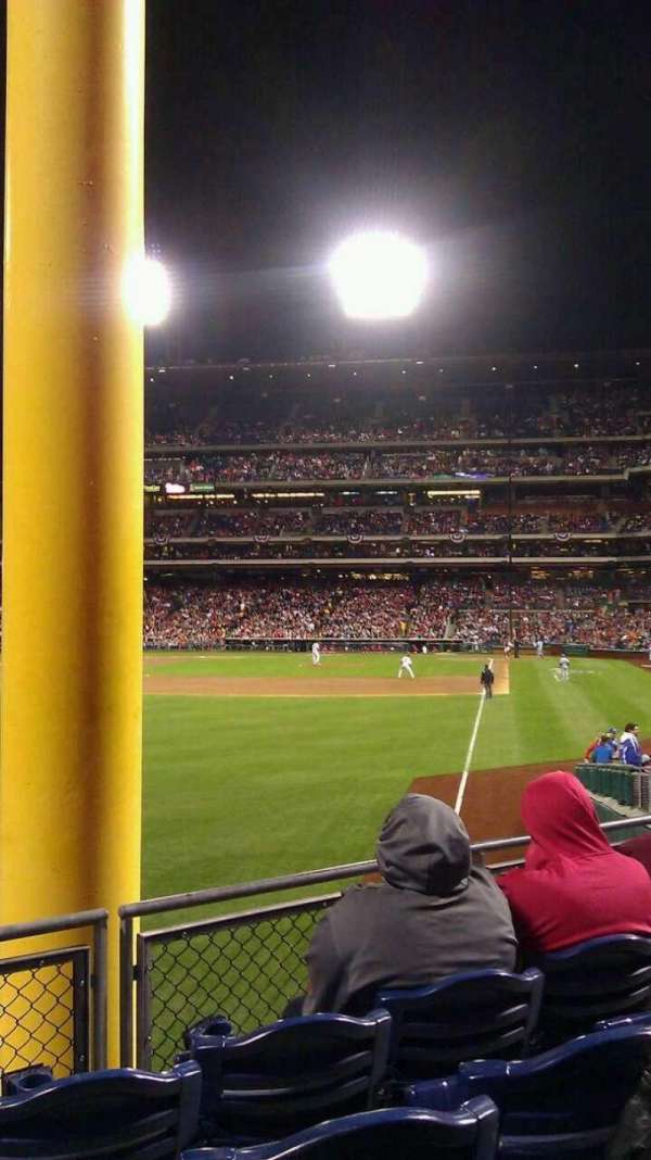 Citizens Bank Park, section: 140, row: 10, seat: 13