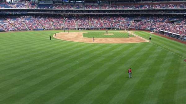 Citizens Bank Park, section: 243, row: 2, seat: 1