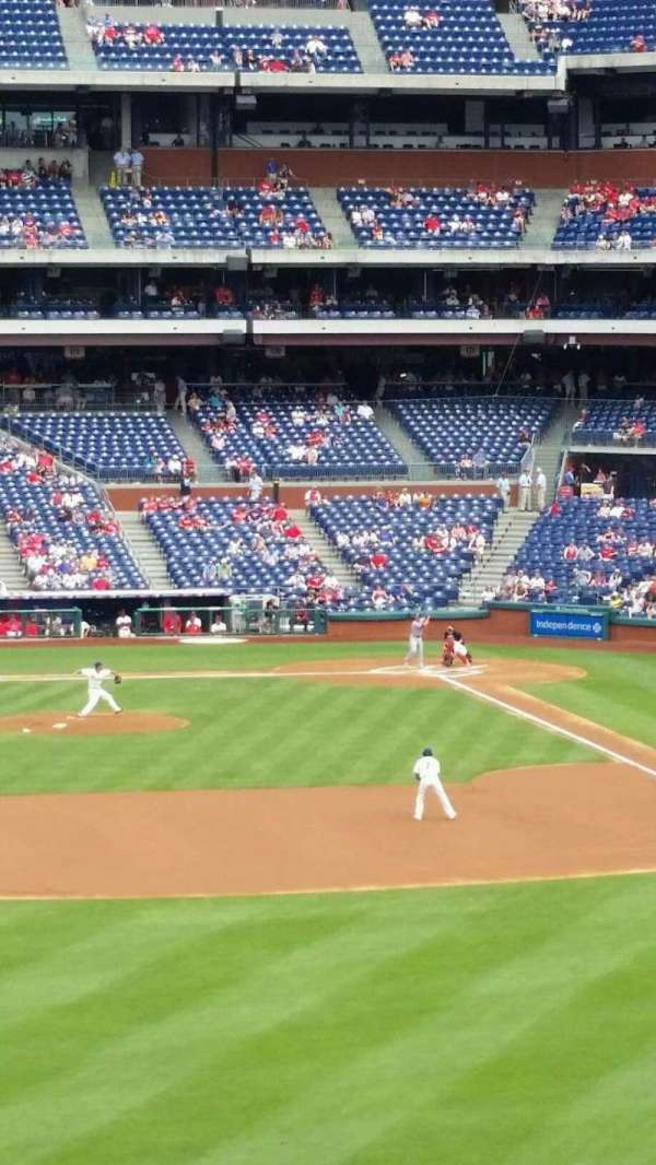 Citizens Bank Park, section: 243, row: 2, seat: 1