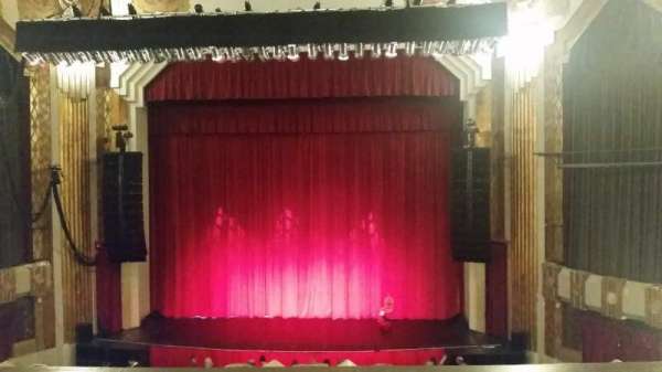 Paramount Theatre, Seattle, section: Mezzanine 12, row: B, seat: 5