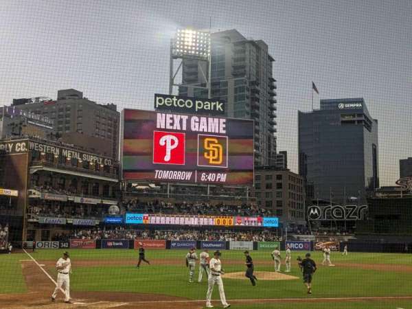 Petco Park, section: 103, row: 9, seat: 10