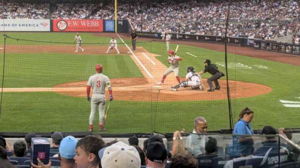 Yankee Stadium, section: 122, row: 2, seat: 6