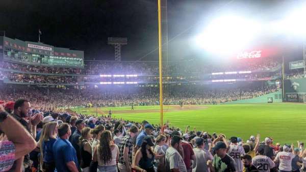 Fenway Park, section: Right Field Box 92, row: NN, seat: 16