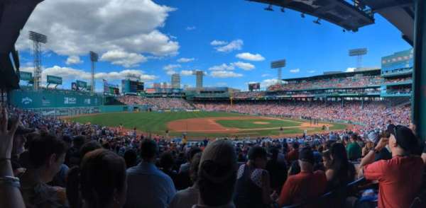 Fenway Park, section: Grandstand 27, row: 2, seat: 10