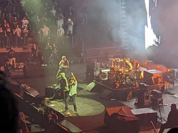 Madison Square Garden, section: 108, row: 20, seat: 10