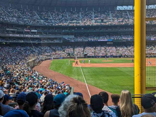 T-Mobile Park, section: 110, row: 30, seat: 1