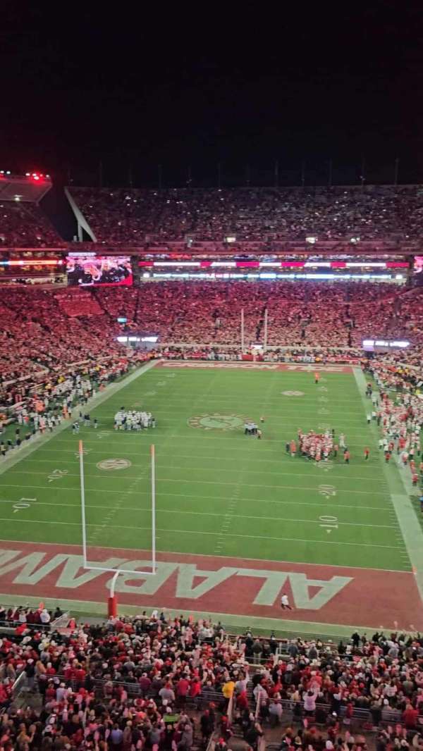 Bryant-Denny Stadium, section: NN-6, row: 1, seat: 20