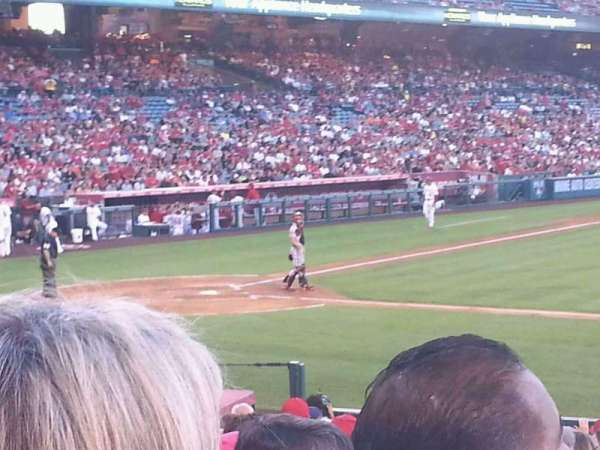 Angel Stadium, section: 124, row: T, seat: 15