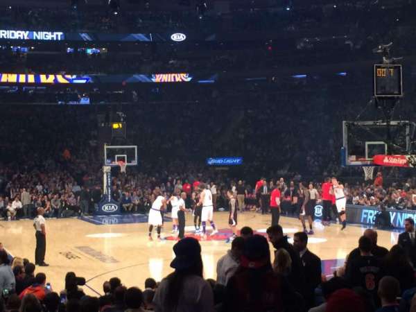 Madison Square Garden, section: 1, row: 14, seat: 8