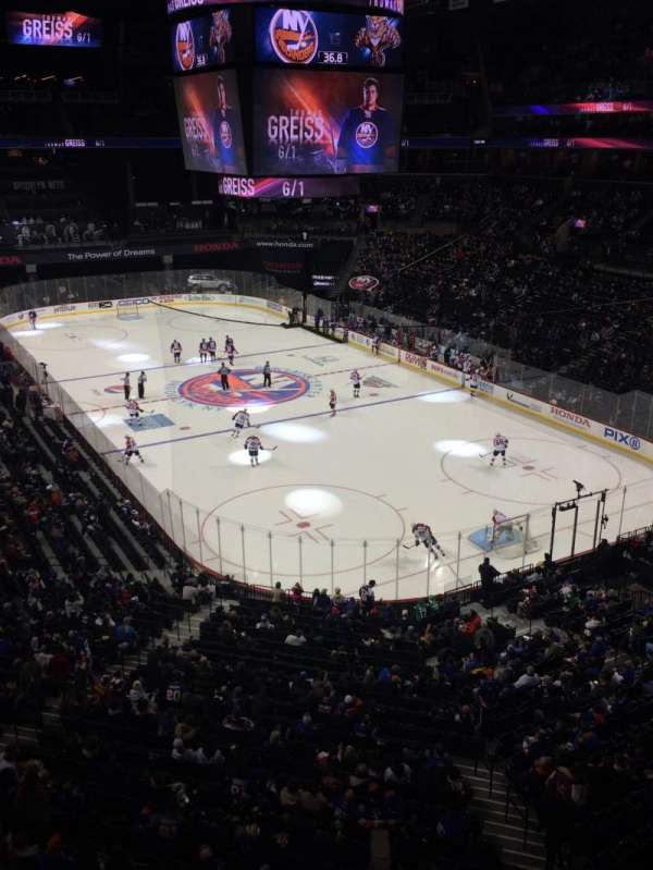 Barclays Center, section: 219, row: 1, seat: 7