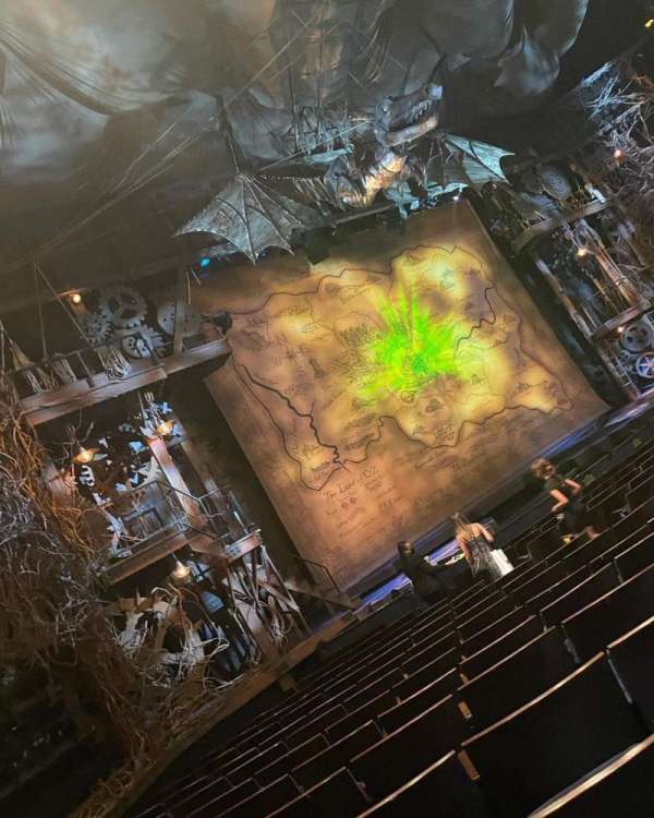 Gershwin Theatre, section: Orchestra L, row: K, seat: 21