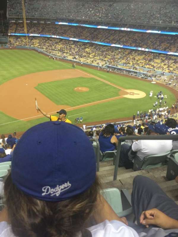 Dodger Stadium, section: 27RS, row: U, seat: 1