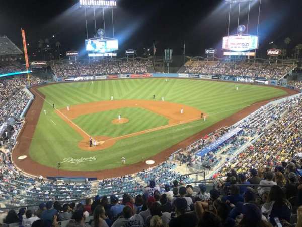 Dodger Stadium, section: 4RS, row: L, seat: 11