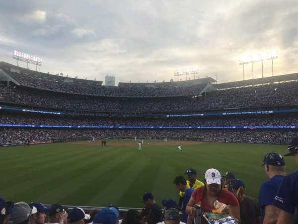 Dodger Stadium, section: 312PR, row: F, seat: 18
