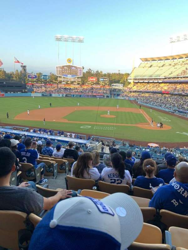 Dodger Stadium, section: 123LG, row: K, seat: 5