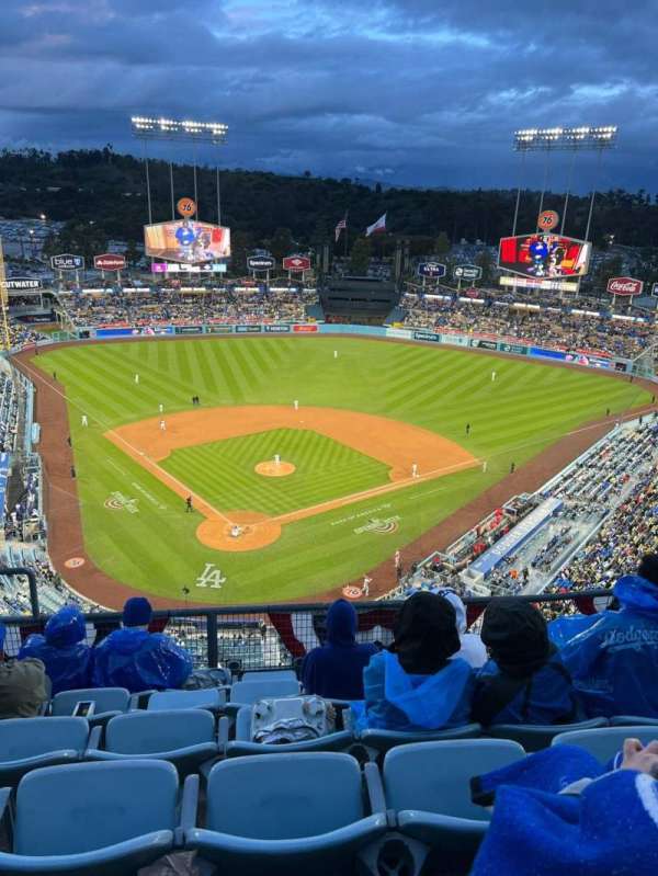 Dodger Stadium, section: 4TD, row: F, seat: 3