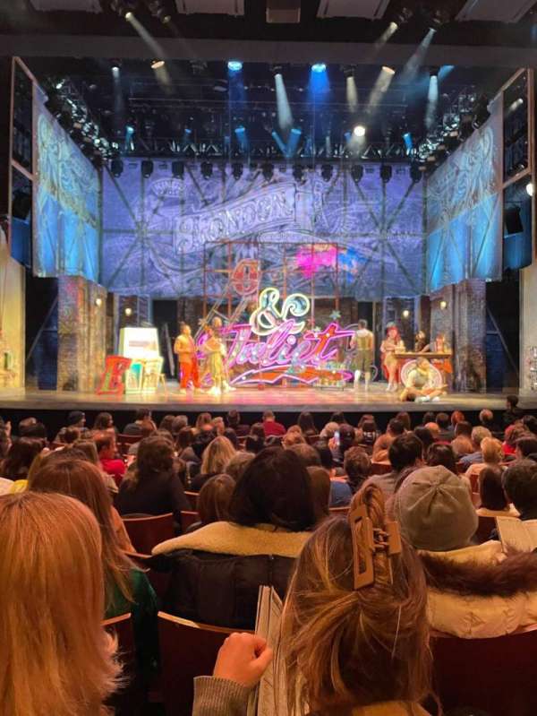 Stephen Sondheim Theatre, section: Orchestra C, row: L, seat: 111