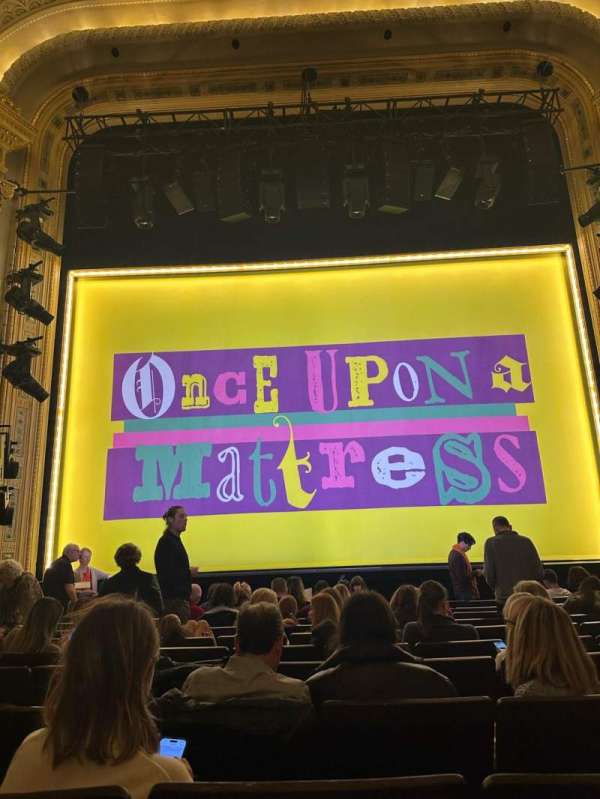 Hudson Theatre, section: Orchestra C, row: L, seat: 109