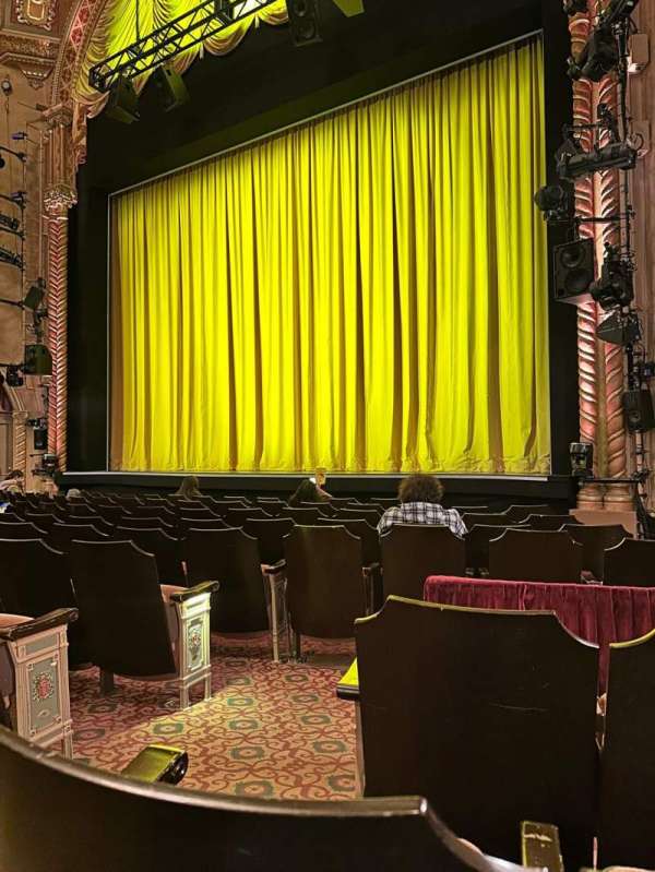 John Golden Theatre, section: Orchestra L, row: J, seat: 4