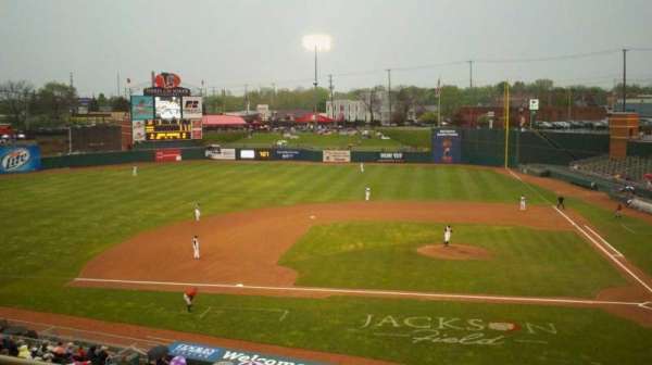 Jackson Field, section: skybox