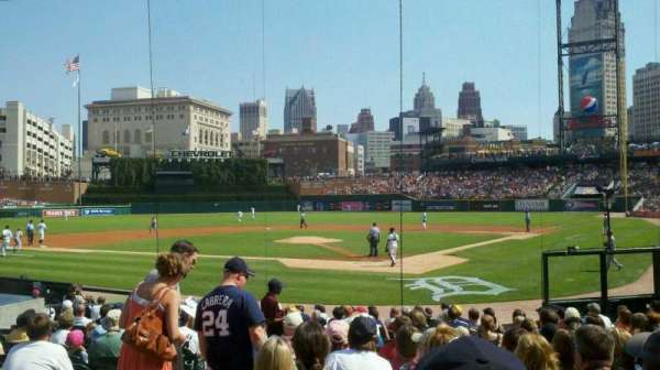 Comerica Park, section: 129, row: 19
