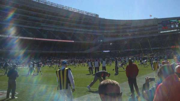 Soldier Field, section: field, nw corner