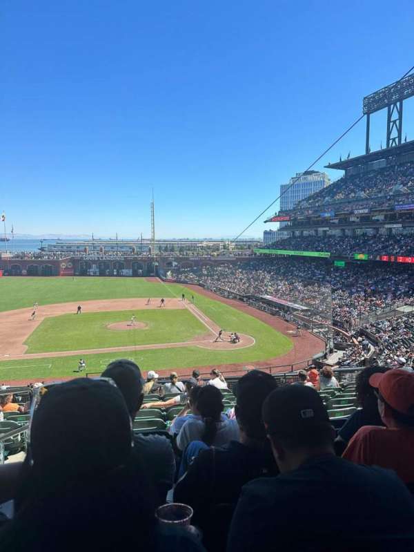 Oracle Park, section: 221, row: K, seat: 16