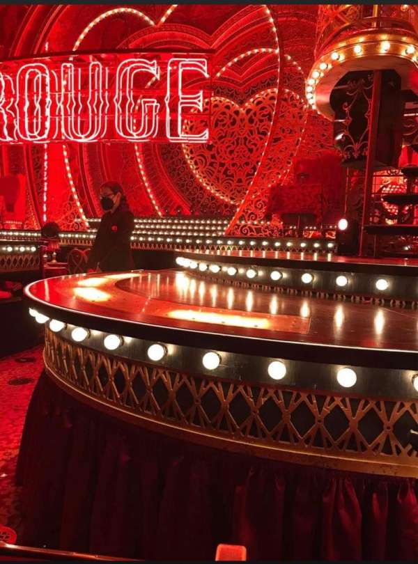 Al Hirschfeld Theatre, section: Orchestra R, row: F, seat: 6