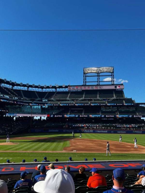 Citi Field, section: 113, row: 12, seat: 4
